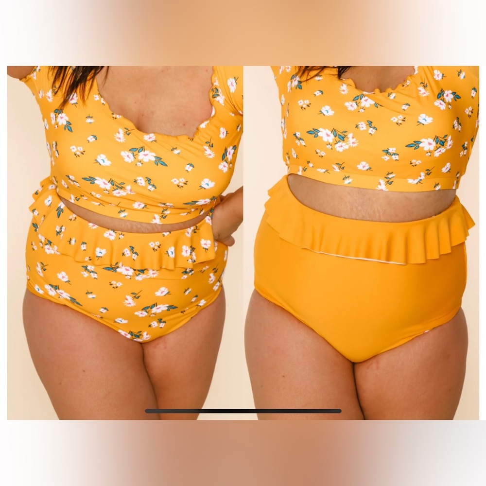 Reversible swim bottoms